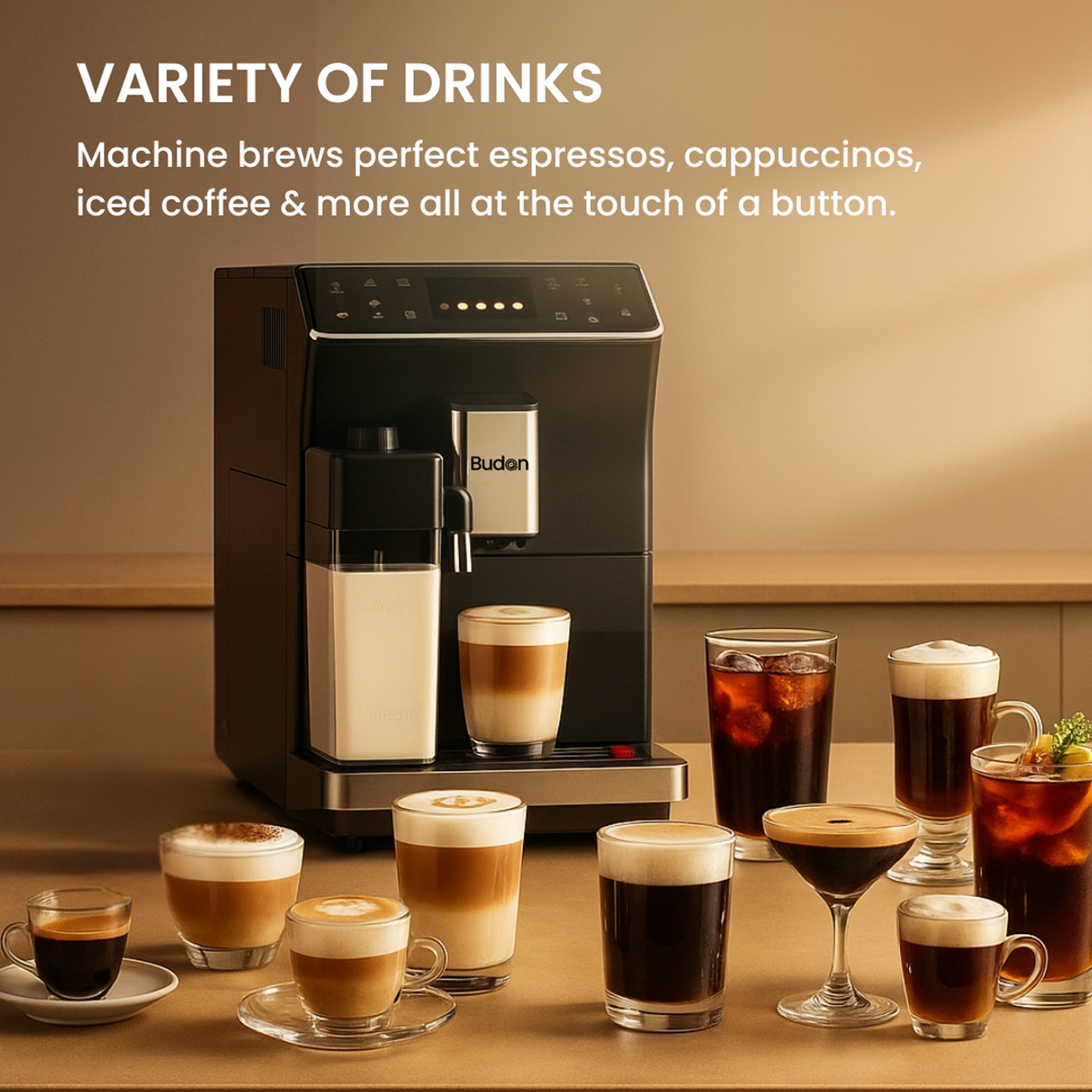 Budan X1 Fully Automatic Coffee Machine