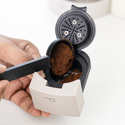 Budan One Touch Coffee Machine - Pod/Coffee Capsules + Ground Coffee