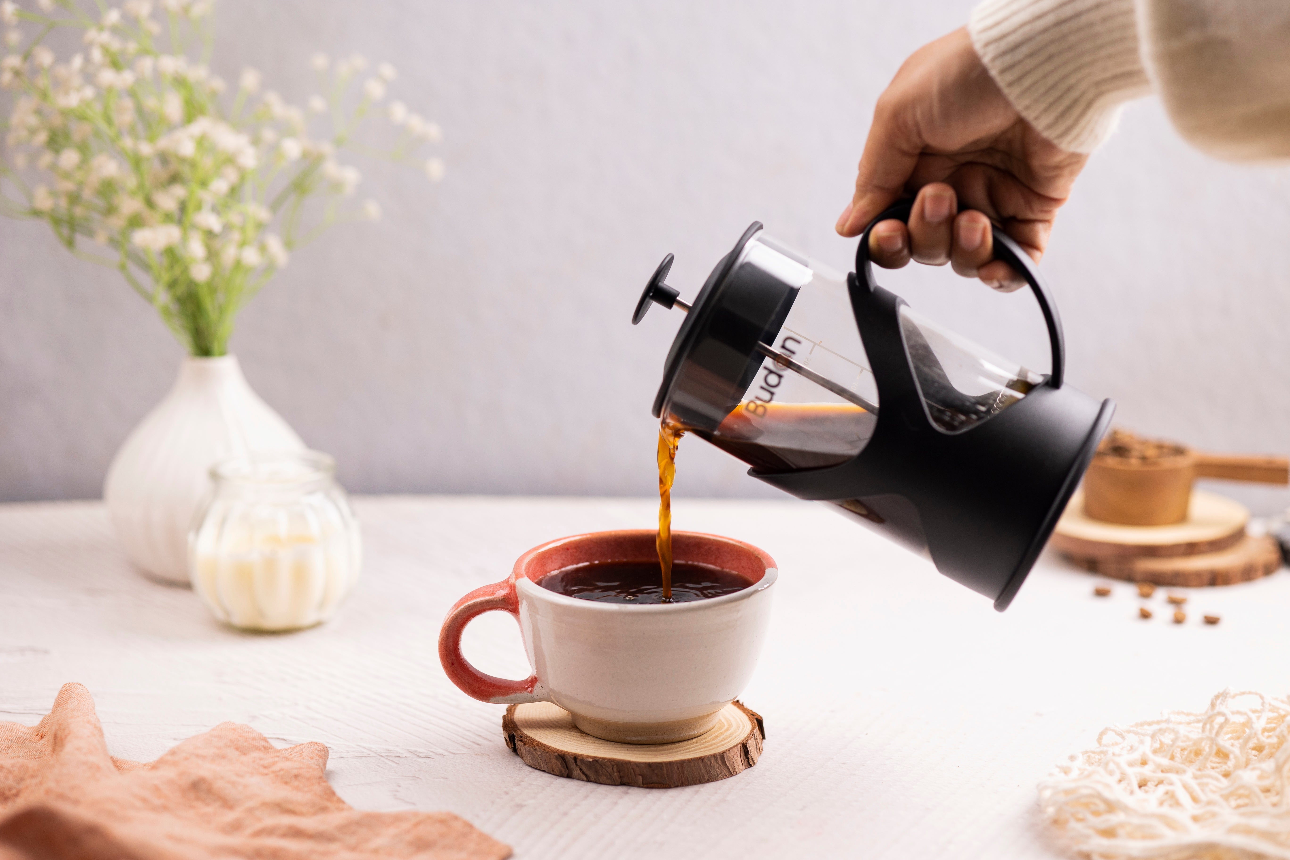 Budan Black French Press 350 ml