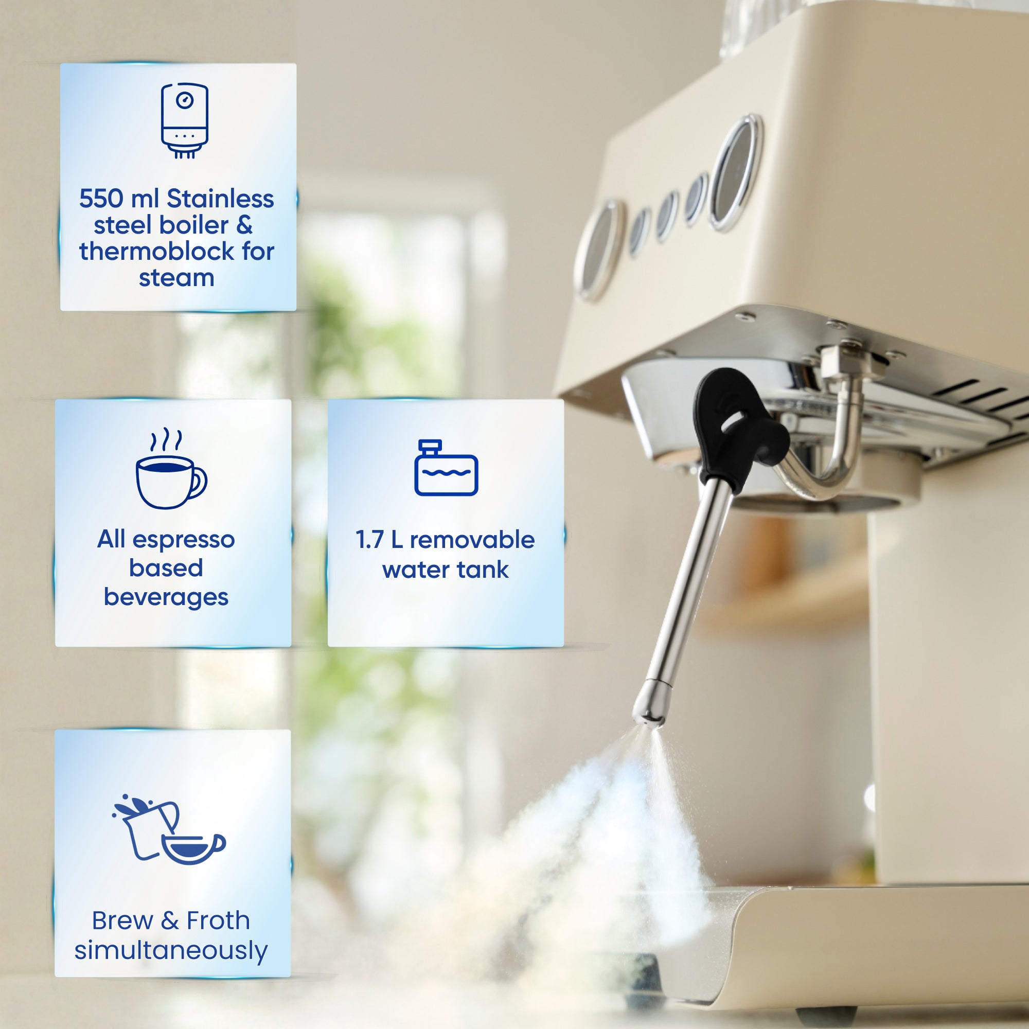 Budan Athena Espresso Machine