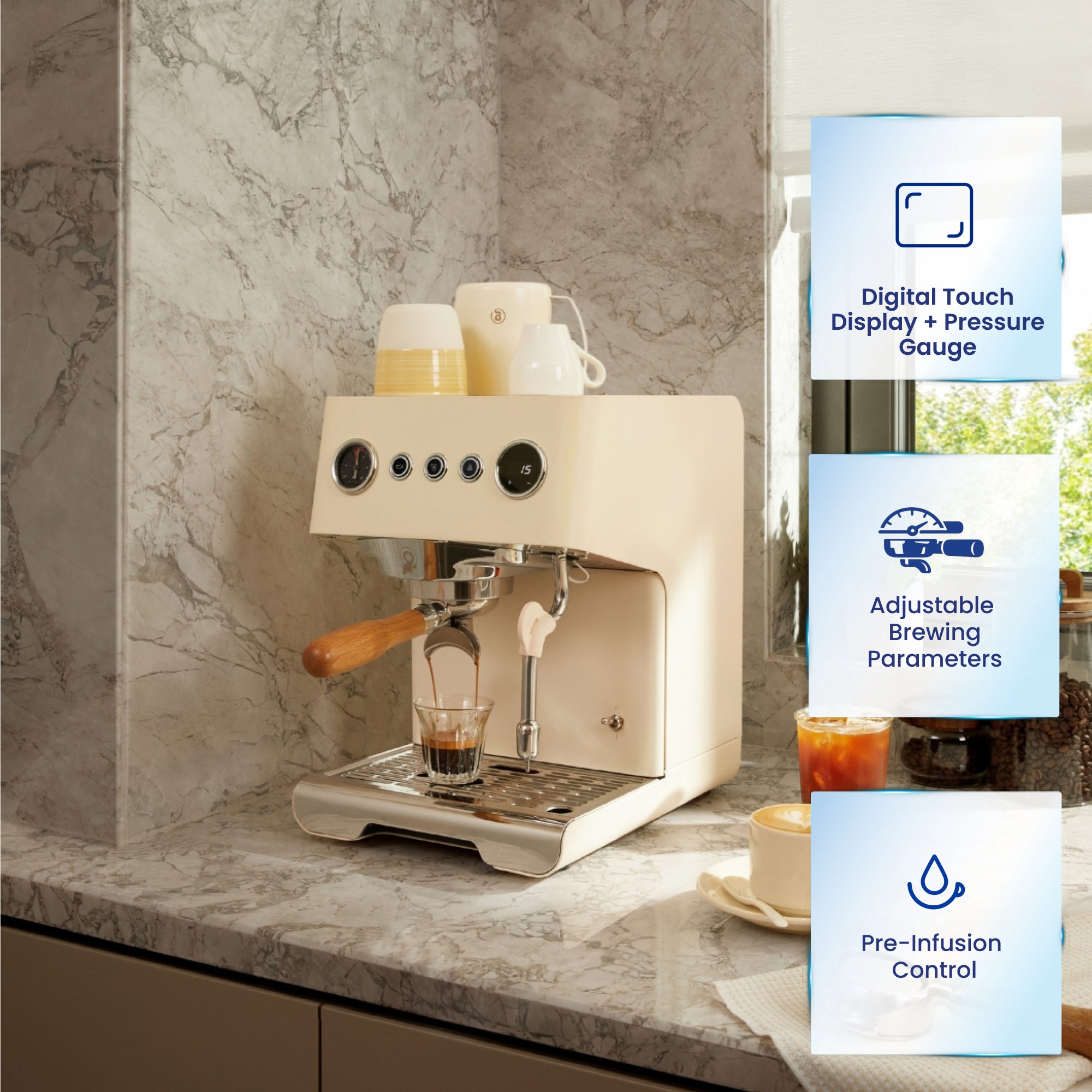Budan Athena Core Espresso Machine