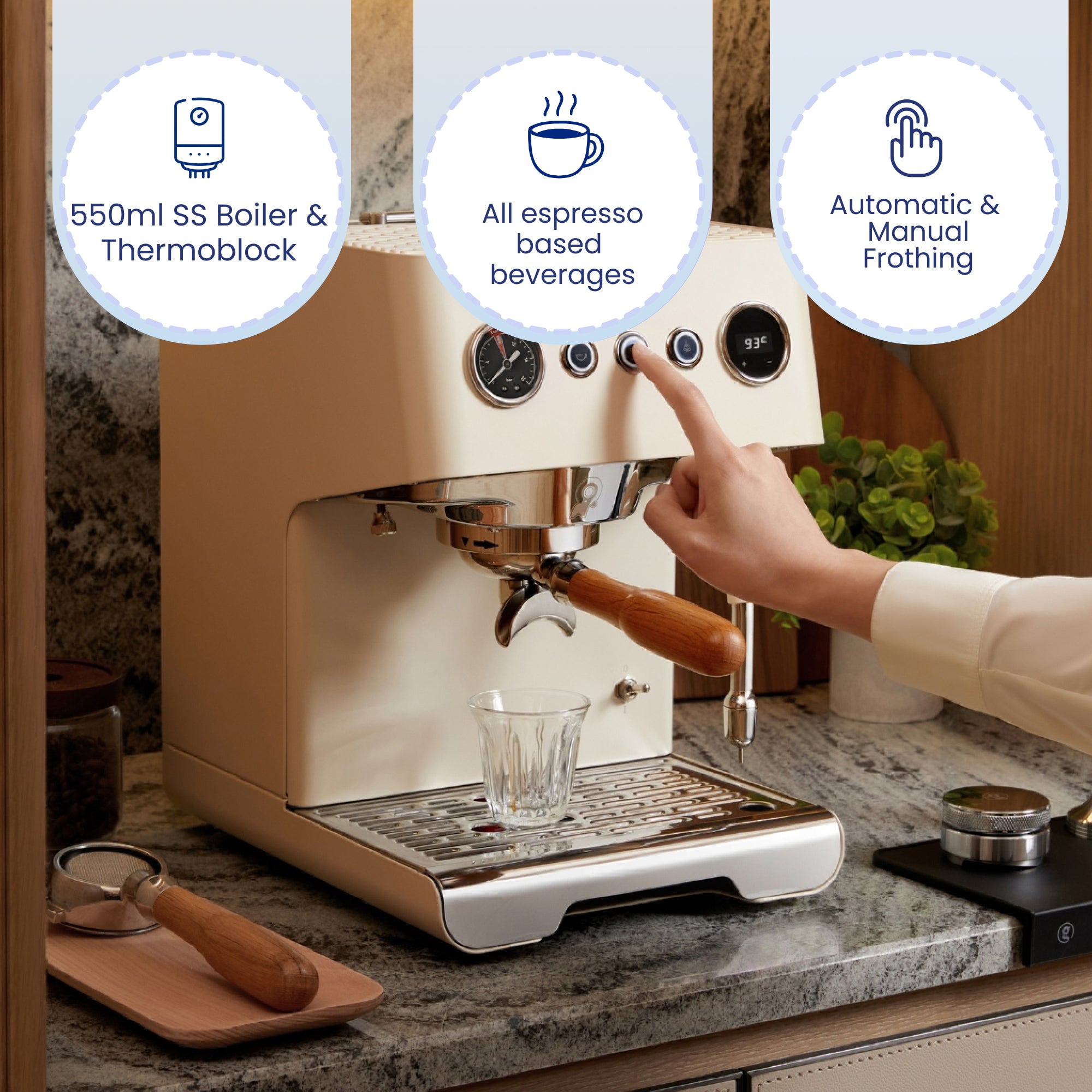 Budan Athena Core Espresso Machine