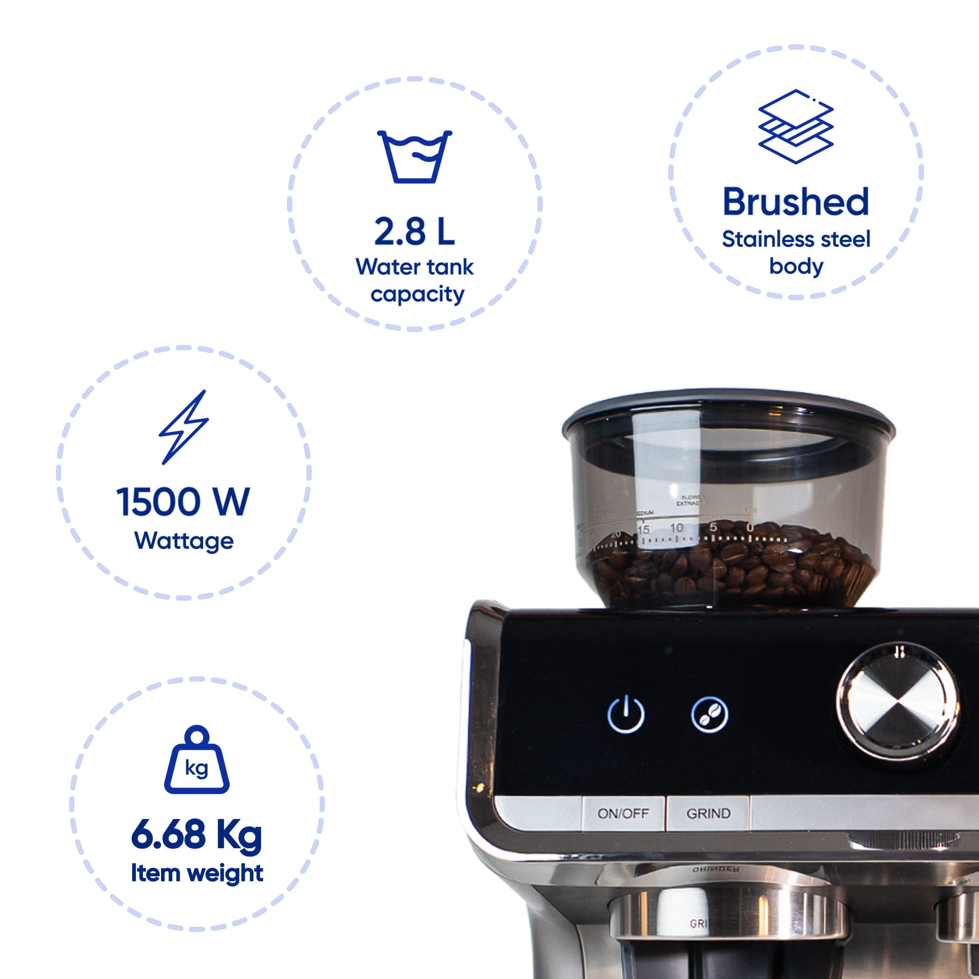 Budan Inbuilt Espresso Machine