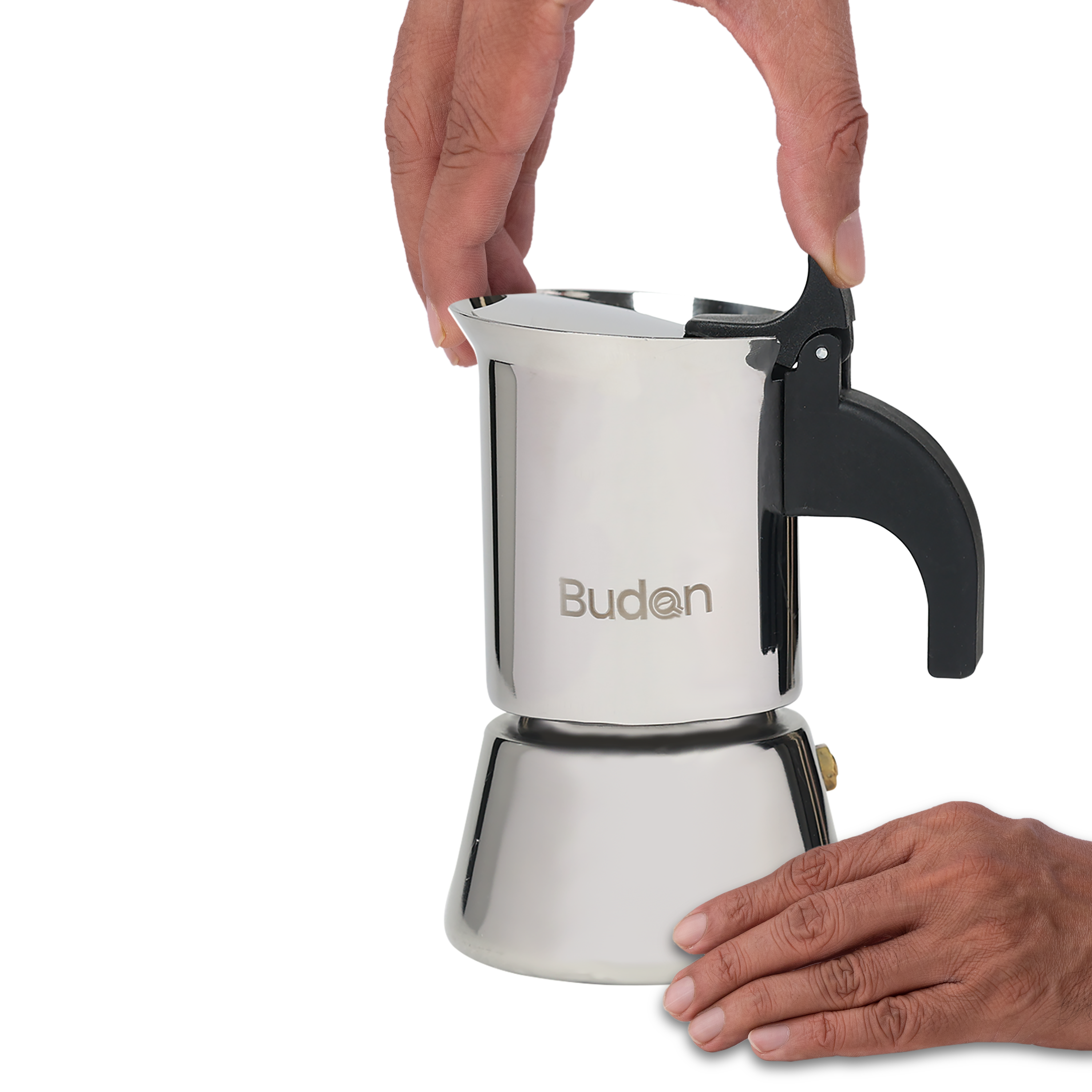 Budan Aluminium Moka Pot - 2 cups