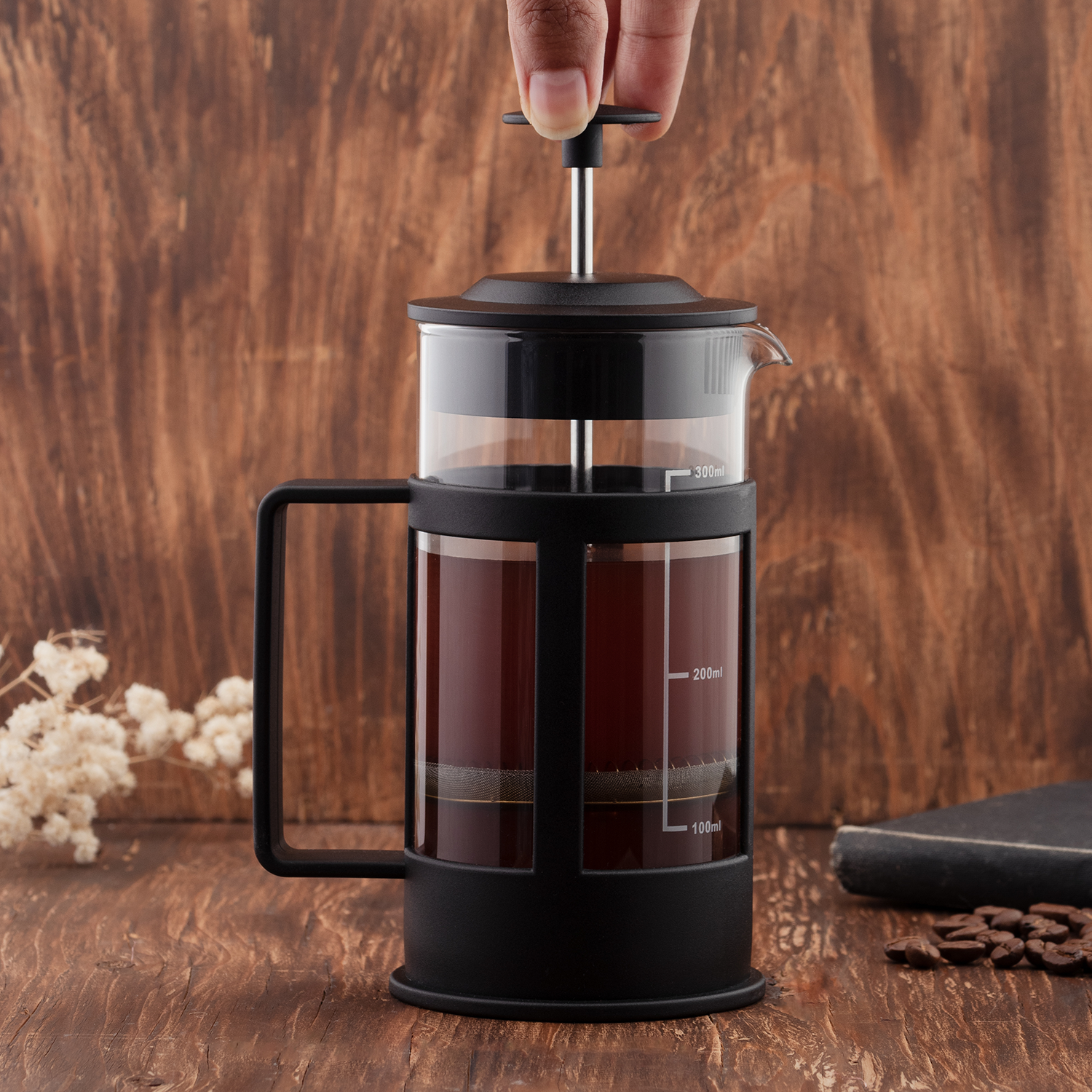 Budan Black French Press 350 ml