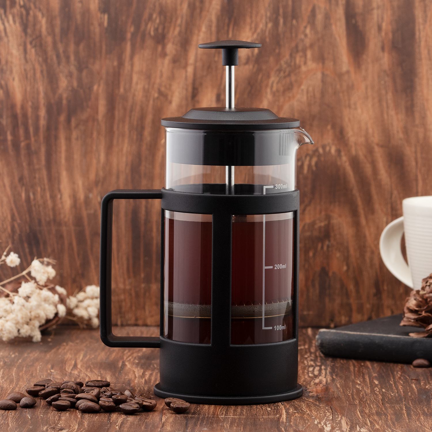 Budan Black French Press 350 ml