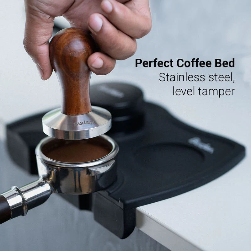 Budan Coffee Tamper - Wooden Handle