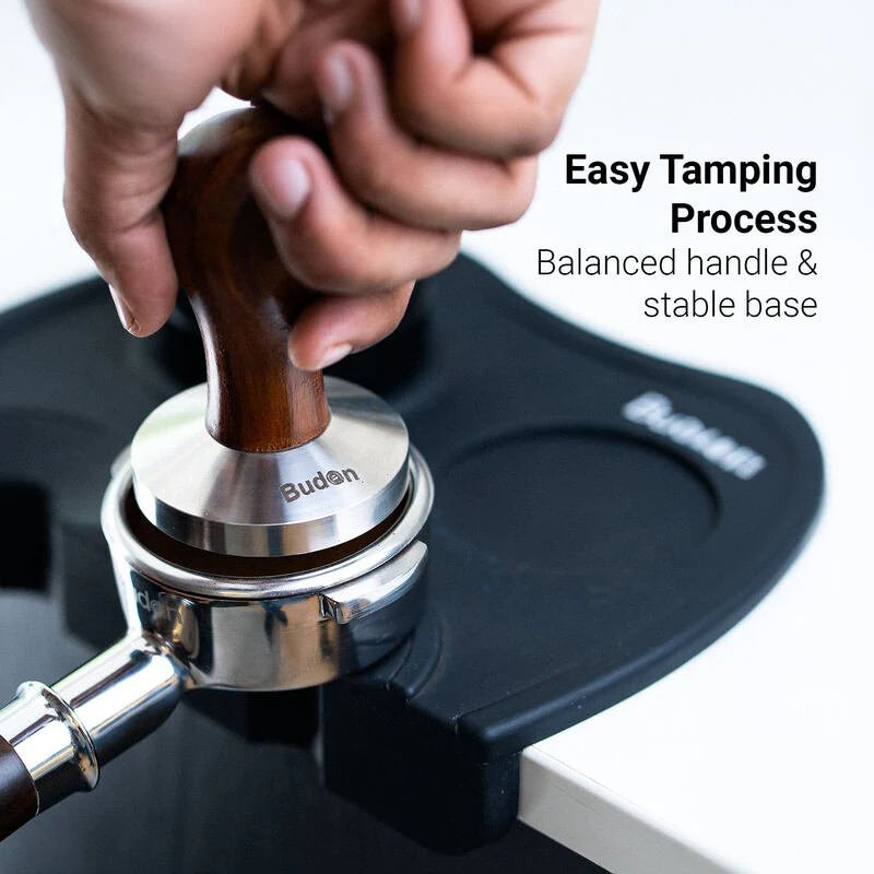 Budan Coffee Tamper - Wooden Handle