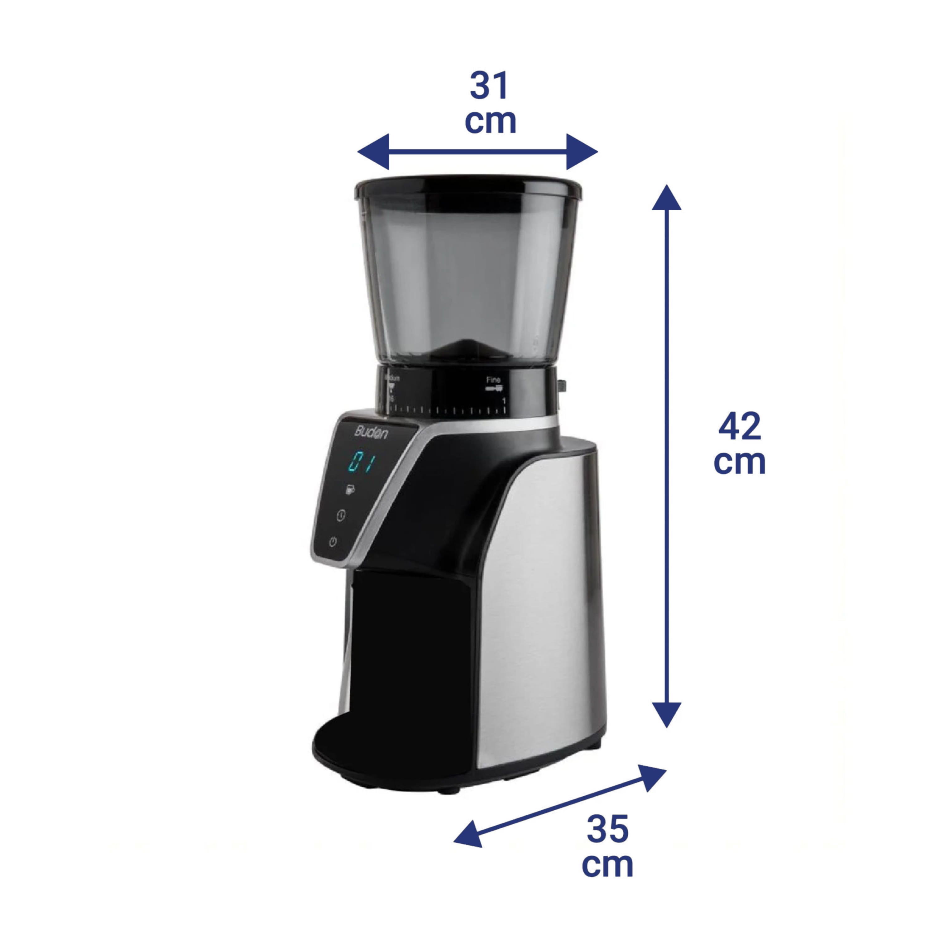 Budan Electric Espresso Grinder